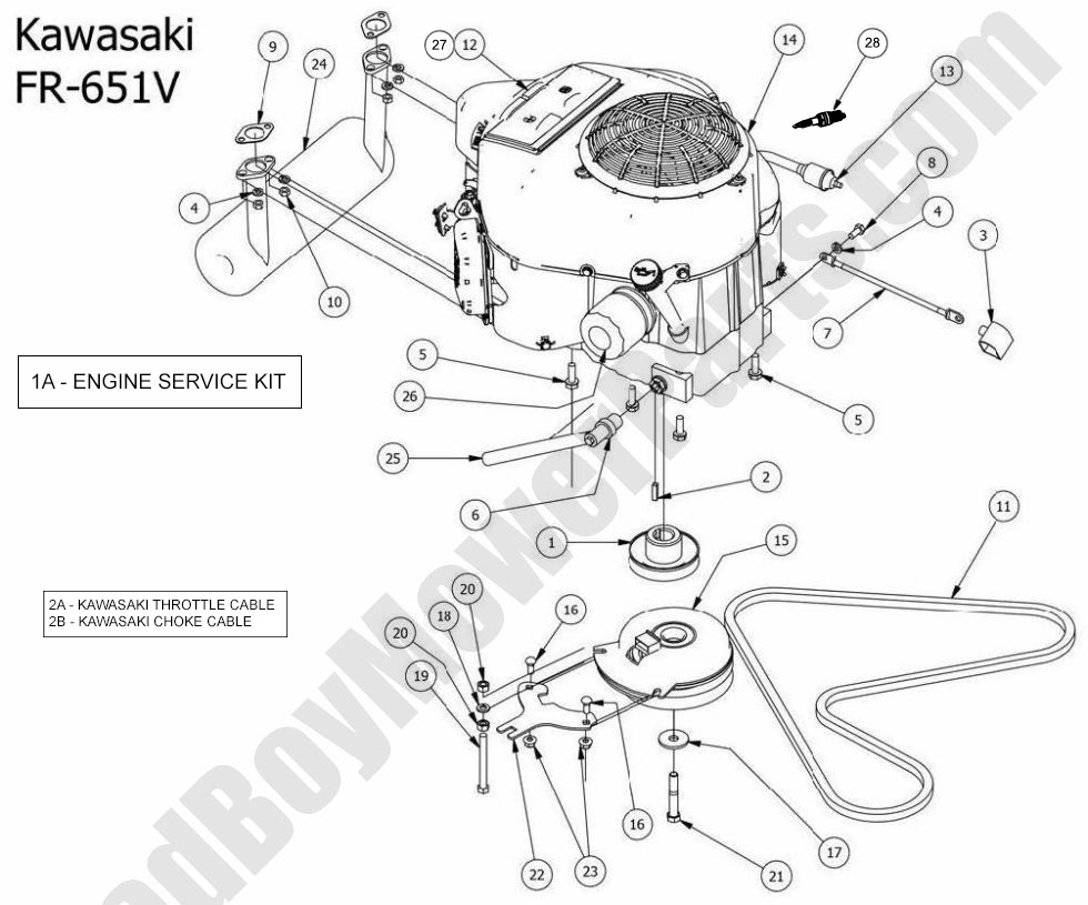 2014 MZ - Engine - Kawasaki FR651